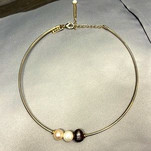 WHBM Choker Pearl Necklace - NWOT
